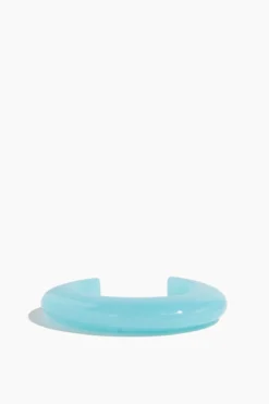 Ridge Cuff In Marbled Aquamarine