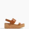 Nur Sandal In Teak Vachetta