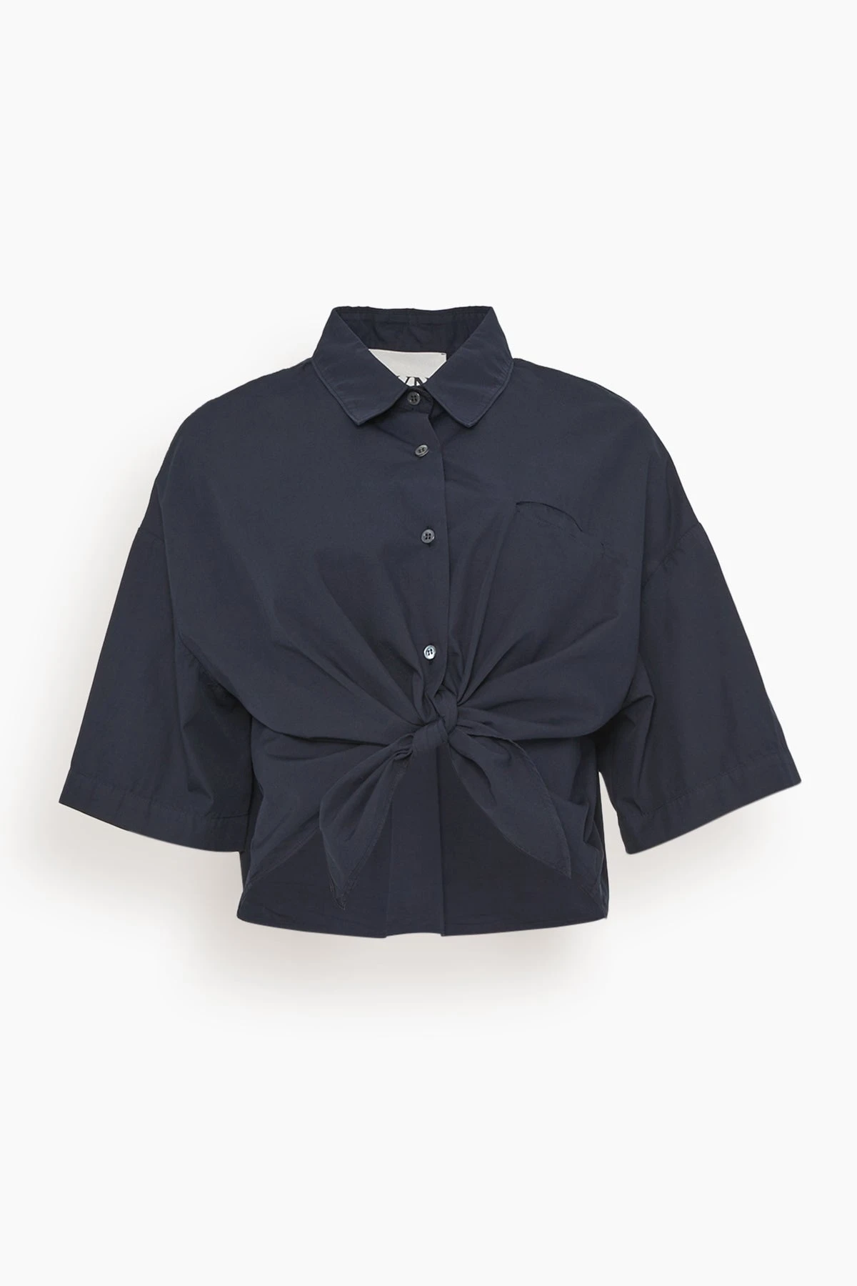 Knot Shirt In Navy