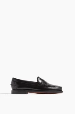 Sebago Classic Dan Tag Loafer In Black