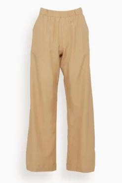 Roman Wide Leg Pant In Sandhill