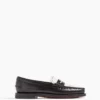 Sebago Dan Perforated Loafer In Black/White