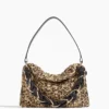 PROENZA SCHOULER Crochet Braid Bag In Black/Natural
