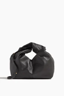 JW Anderson Twister Hobo Bag In Black