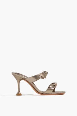 Clarita Square Flare Sandal In Luna