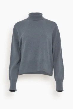 Samsoe Samsoe Nola Turtleneck In Iron Gate