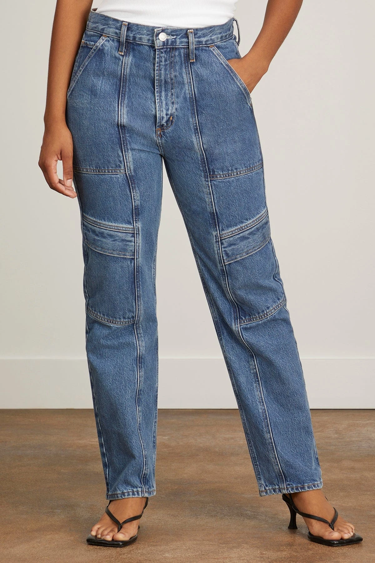 AGOLDE Cooper Cargo Jean In Regulation - Image 3