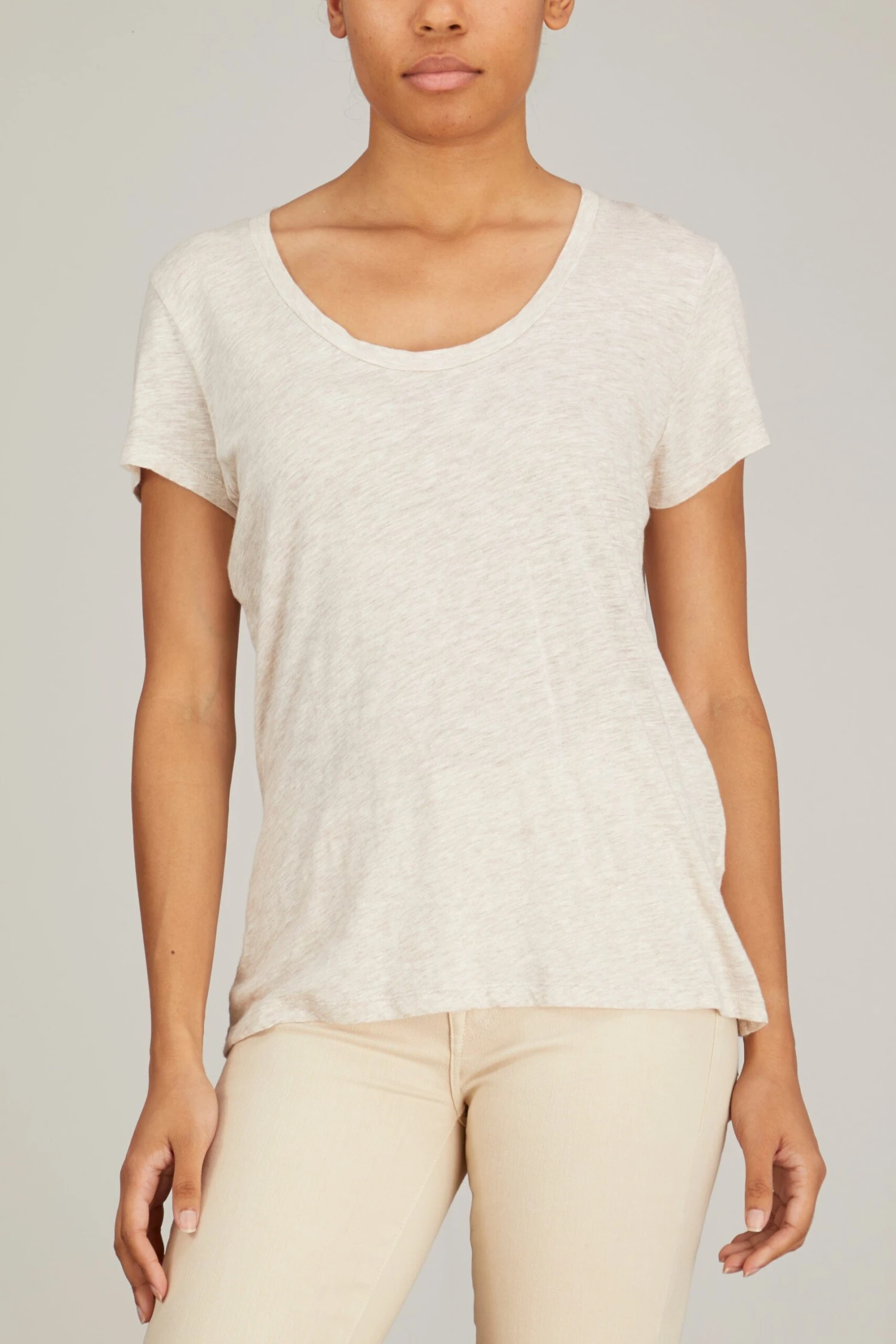 American Vintage Jacksonville Shirt In Creme Chine - Image 3