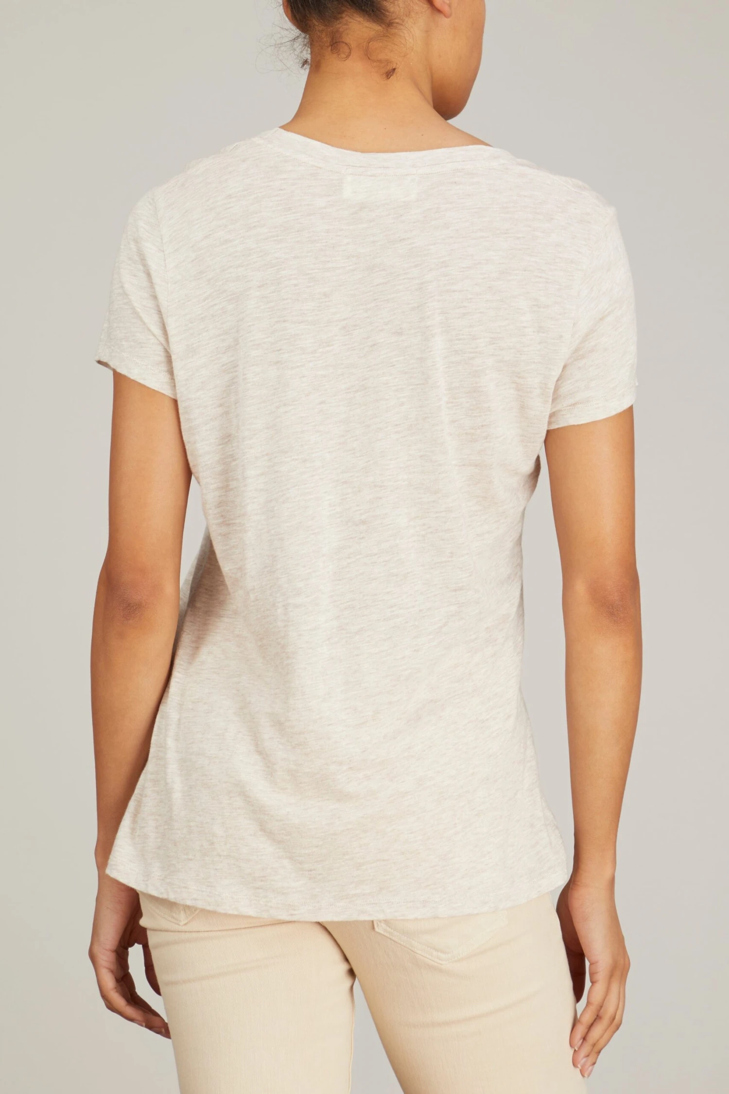 American Vintage Jacksonville Shirt In Creme Chine - Image 4