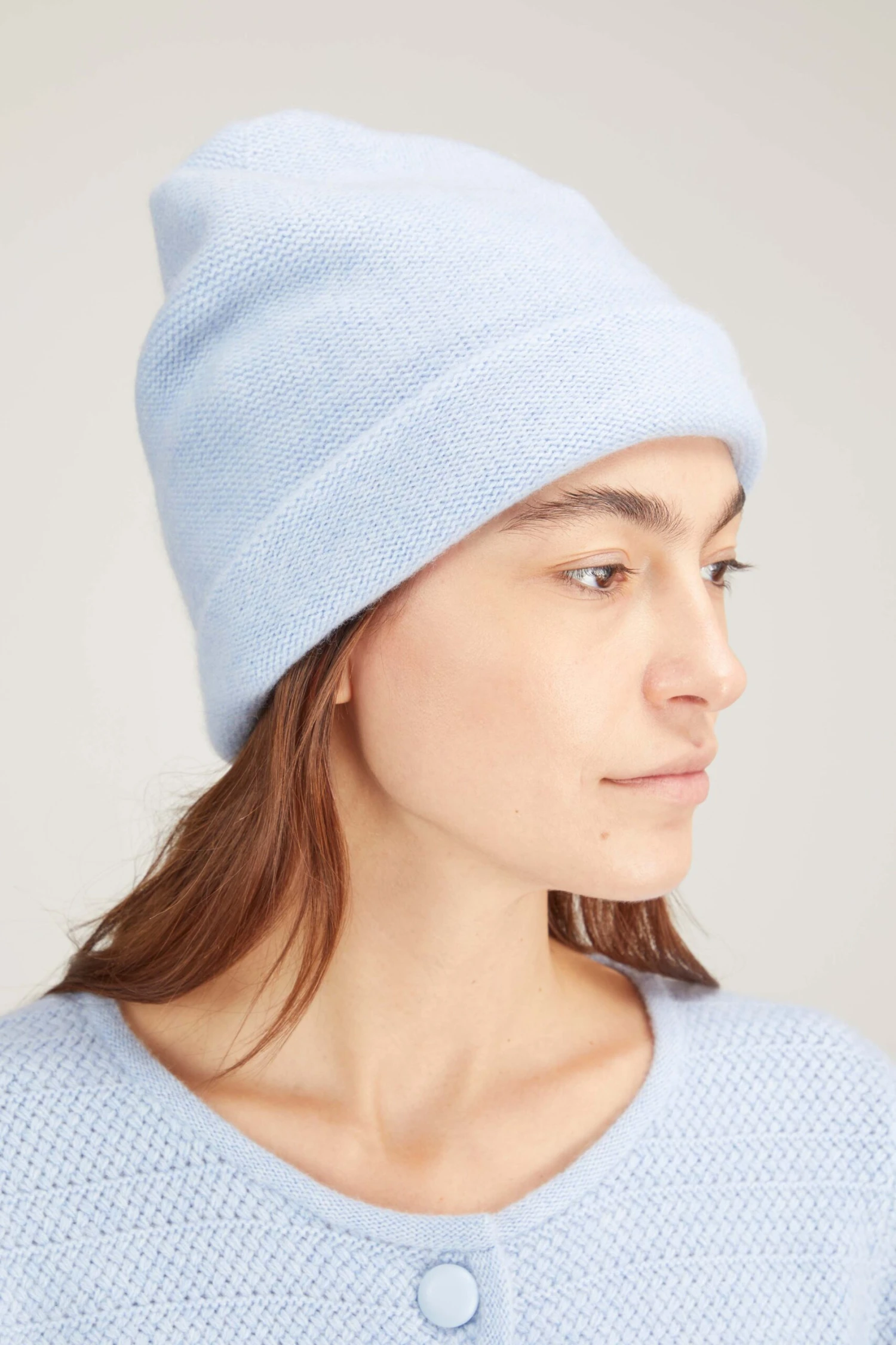 Clara Hat In Cornflower - Image 2