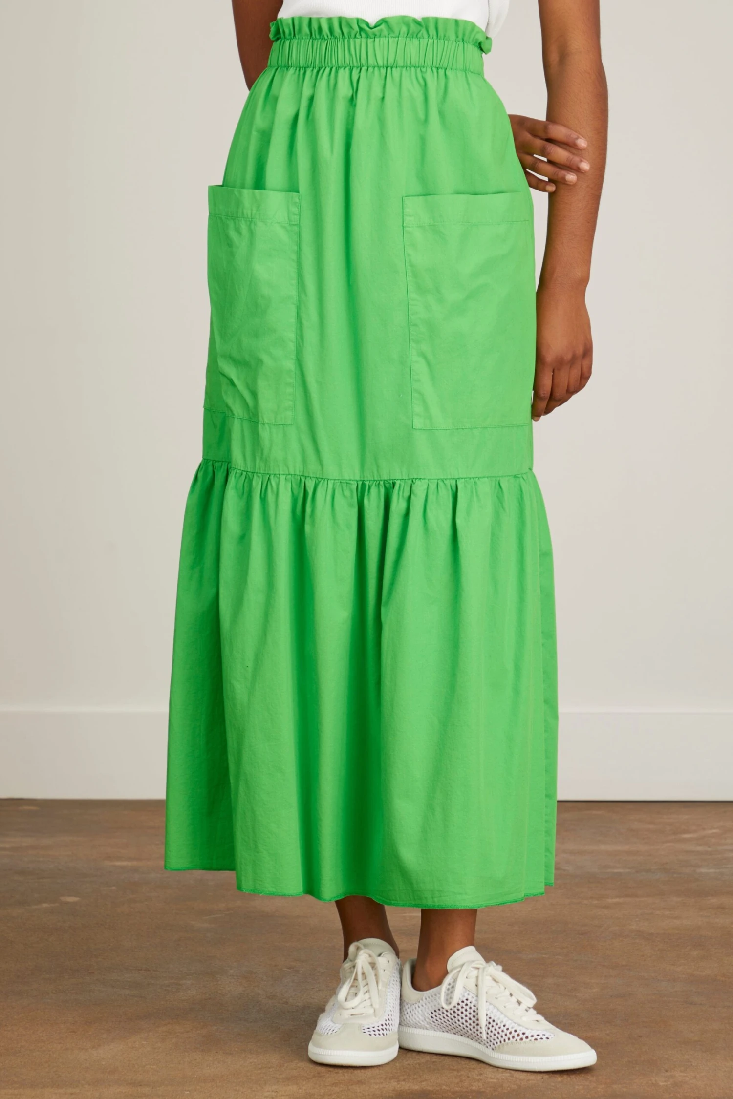 Summer Skirt In Green - Image 3