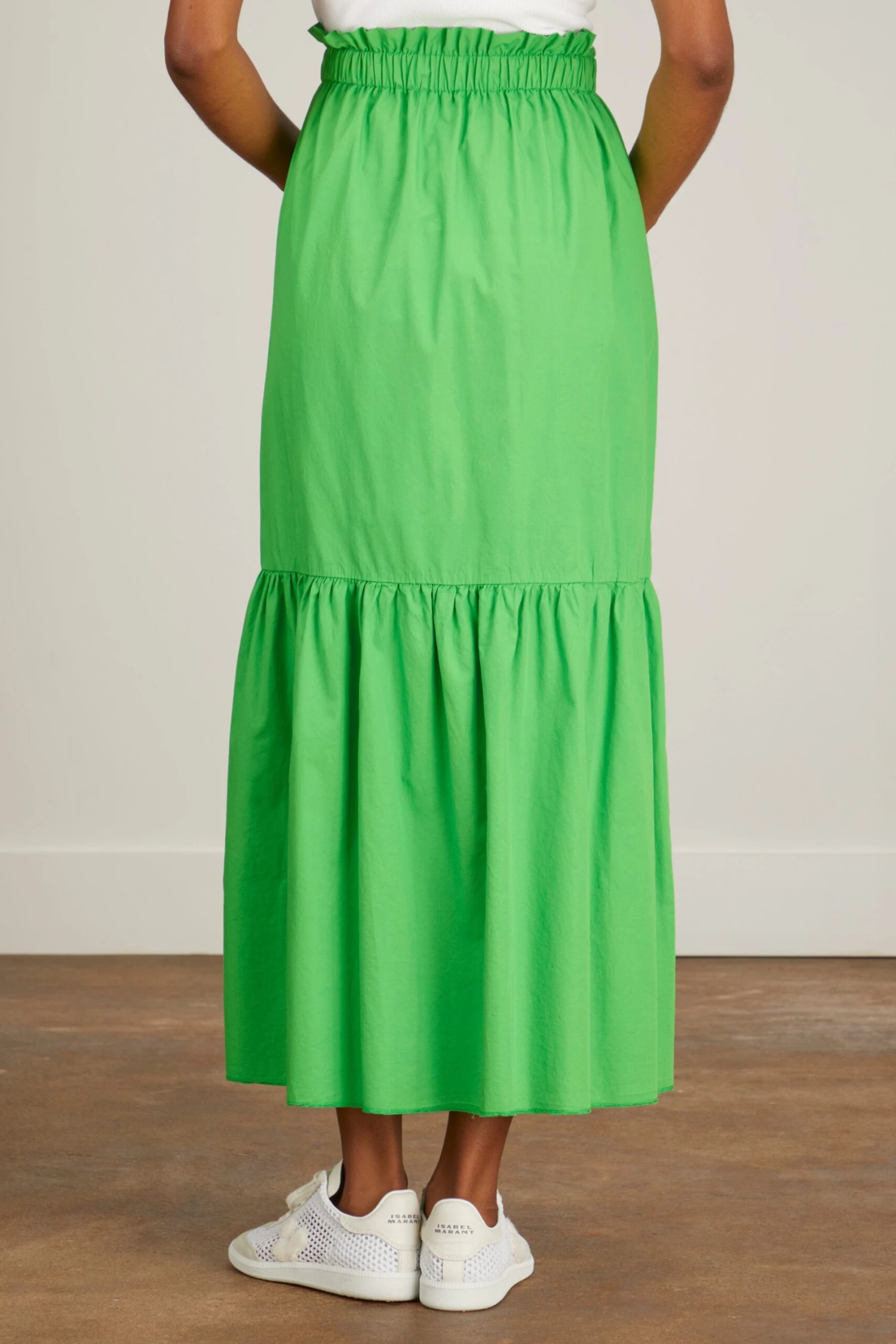 Summer Skirt In Green - Image 4