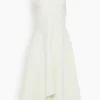 Barre Bustier Dress In Off White