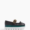 Marni Mary Jane Low Shoe In Black