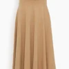 Twirl Skirt In Camel