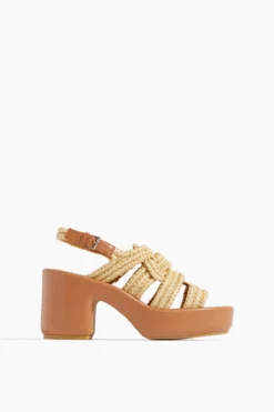 Dinel Sandal In Natural