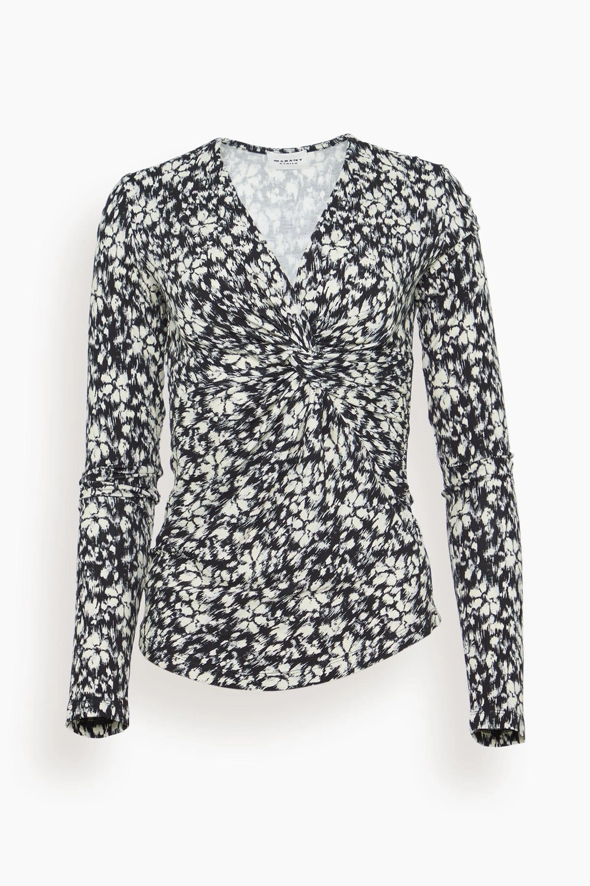 Lyss Blouse In Black/White