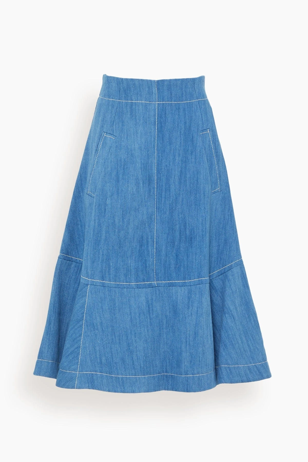 Skirt In Light Indigo