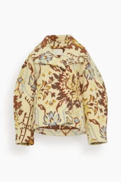 ULLA JOHNSON Dorothea Jacket In Yarrow