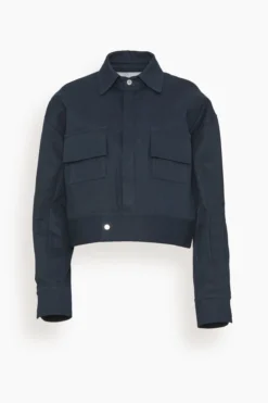 Lorena Jacket In Blu Navy