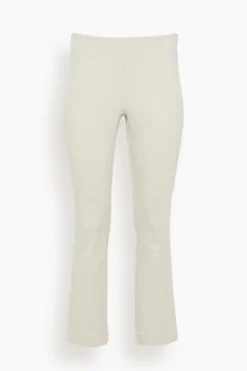 Faye Flare Cropped Pant In Khaki