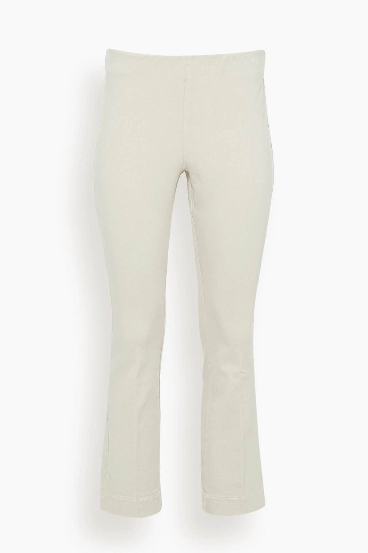 Faye Flare Cropped Pant In Khaki