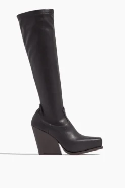 STELLA MCCARTNEY Cowboy Knee High Boot In Black