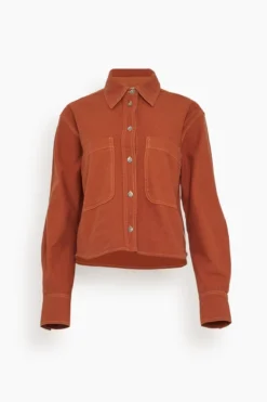 Pascal Top In Terracotta