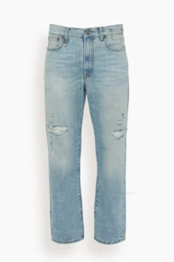 R13 Boyfriend Jean In Easton Blue