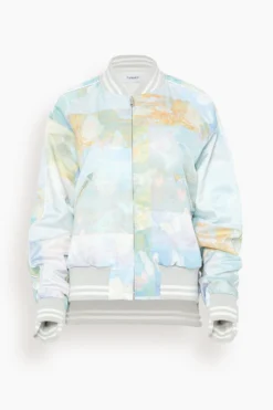 The Silk Bomber Jacket In Under The Water