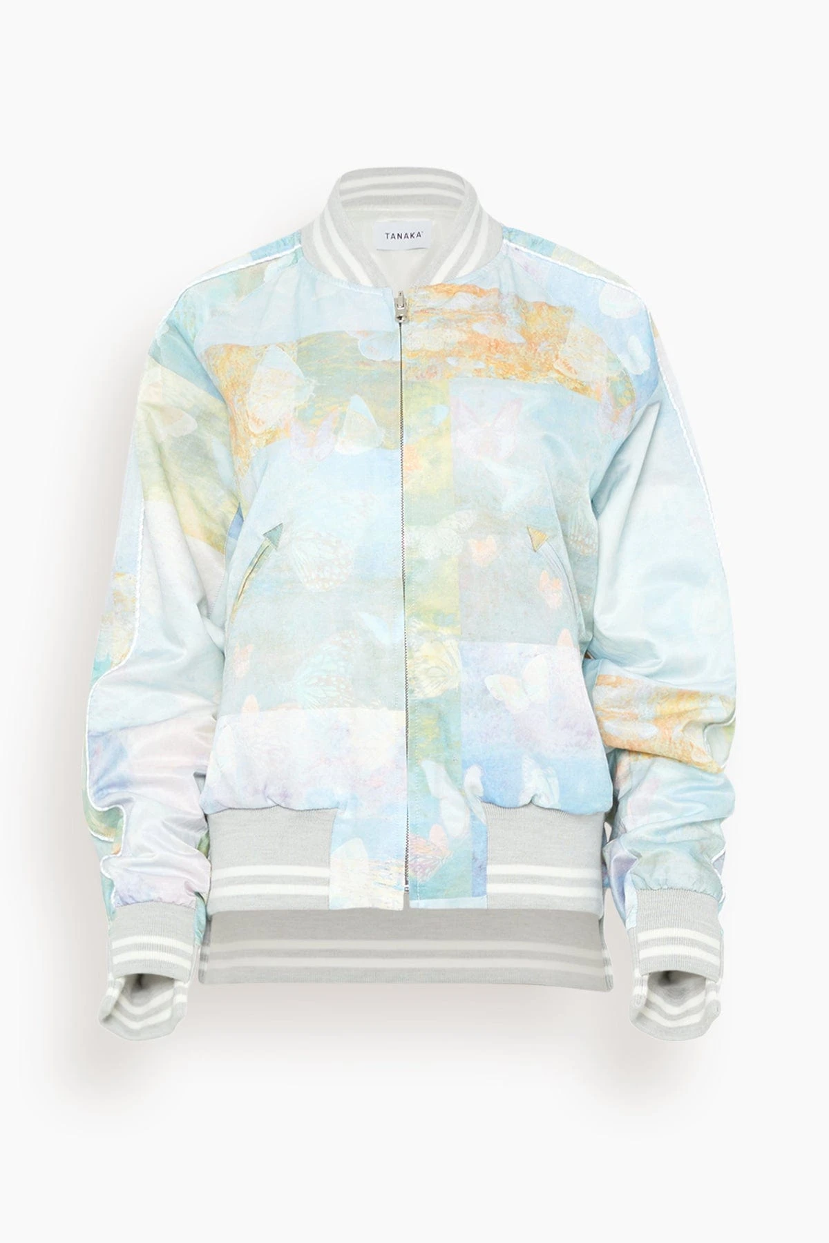 The Silk Bomber Jacket In Under The Water