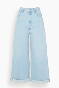 MOTHER High Waisted Pushpop Cuff Crop Jean In Just A Nibble