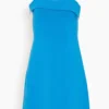 Silica Mini Dress In Blue