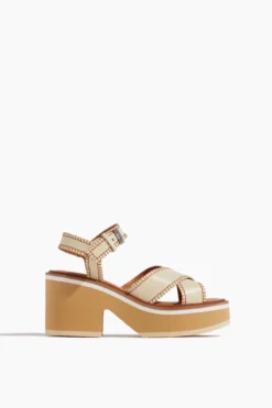 Charlise Sandal In Straw