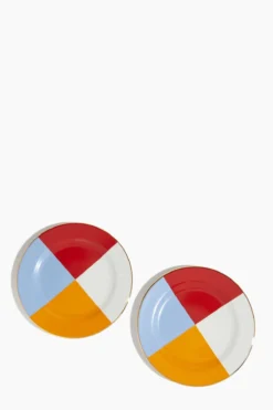 Dessert Plates Set Of 2 In Quattro Canti