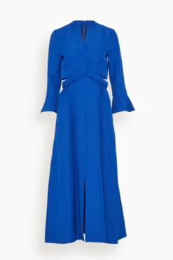 DOROTHEE SCHUMACHER Summer Cruise Dress In Royal Blue