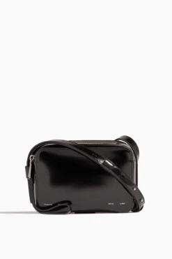 Watts Leather Camera Bag In Black