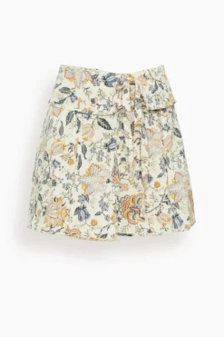 ULLA JOHNSON Dimi Skirt In Gardenia
