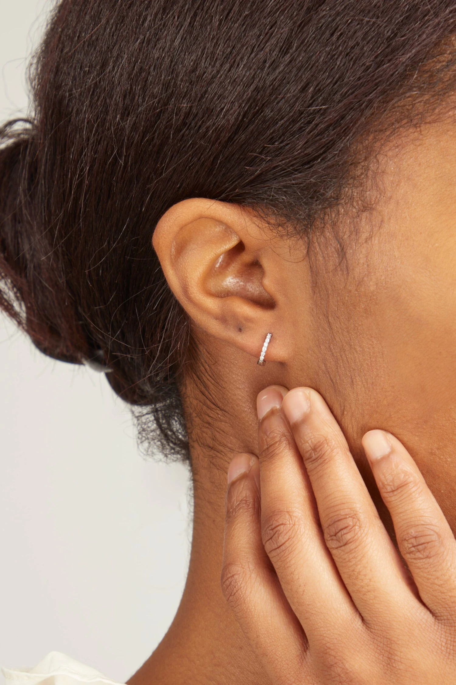 DRD Mini Huggies In White Gold - Image 2