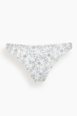 Nala Bikini Bottom In White Blossom