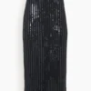 DOROTHEE SCHUMACHER Sequin Statement Skirt In Pure Black