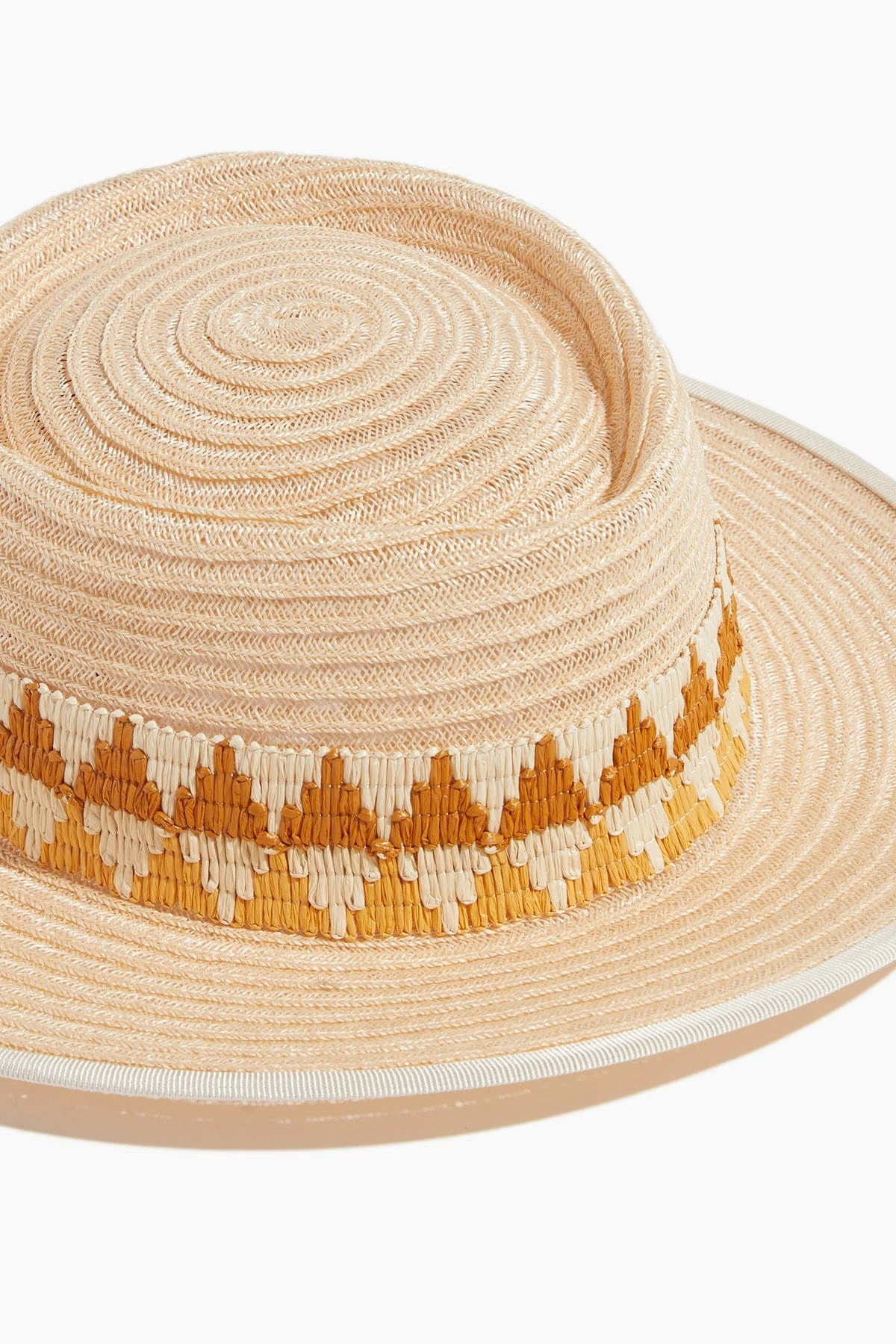 Straw Hat In Beige - Image 4
