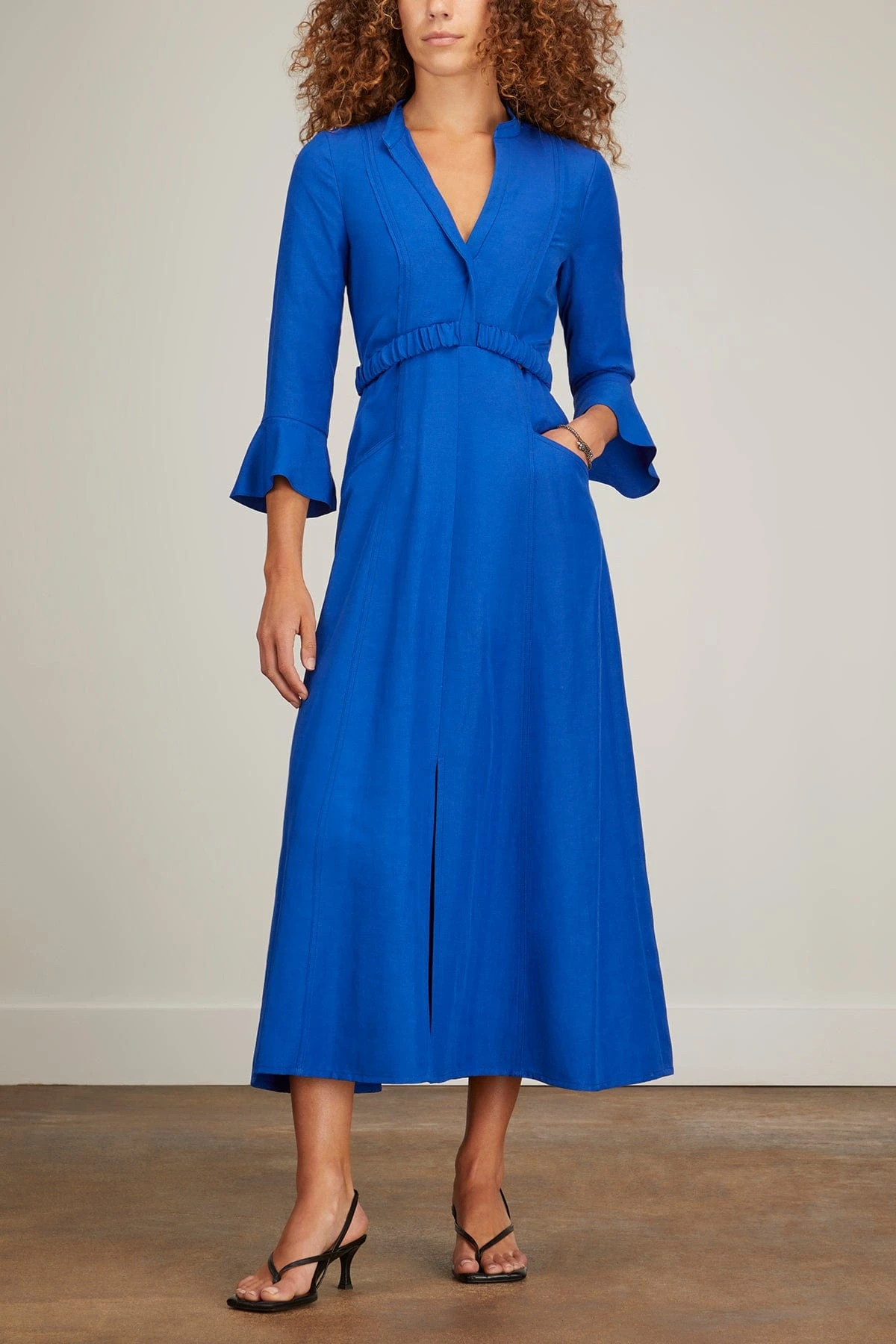 DOROTHEE SCHUMACHER Summer Cruise Dress In Royal Blue - Image 3