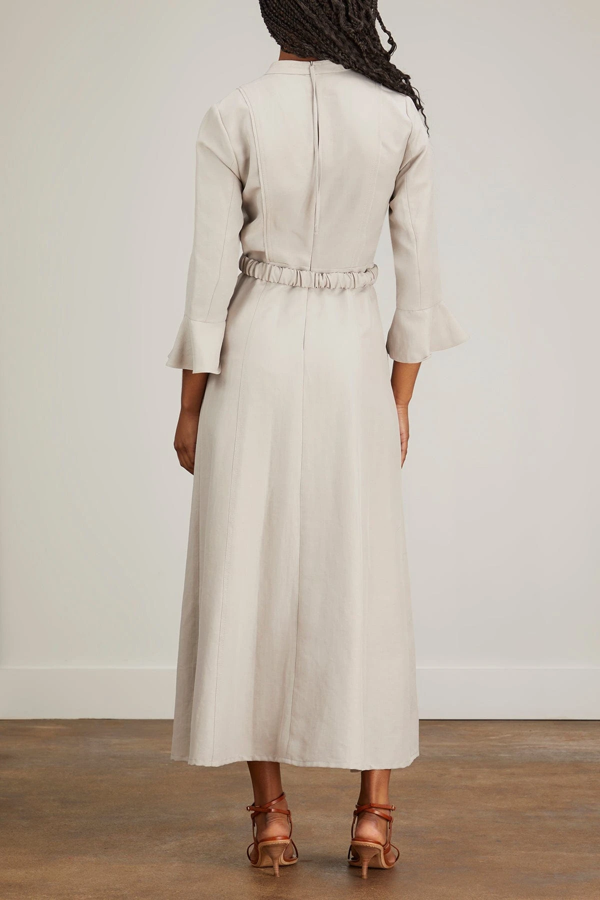 DOROTHEE SCHUMACHER Summer Cruise Dress In Soft Beige - Image 4