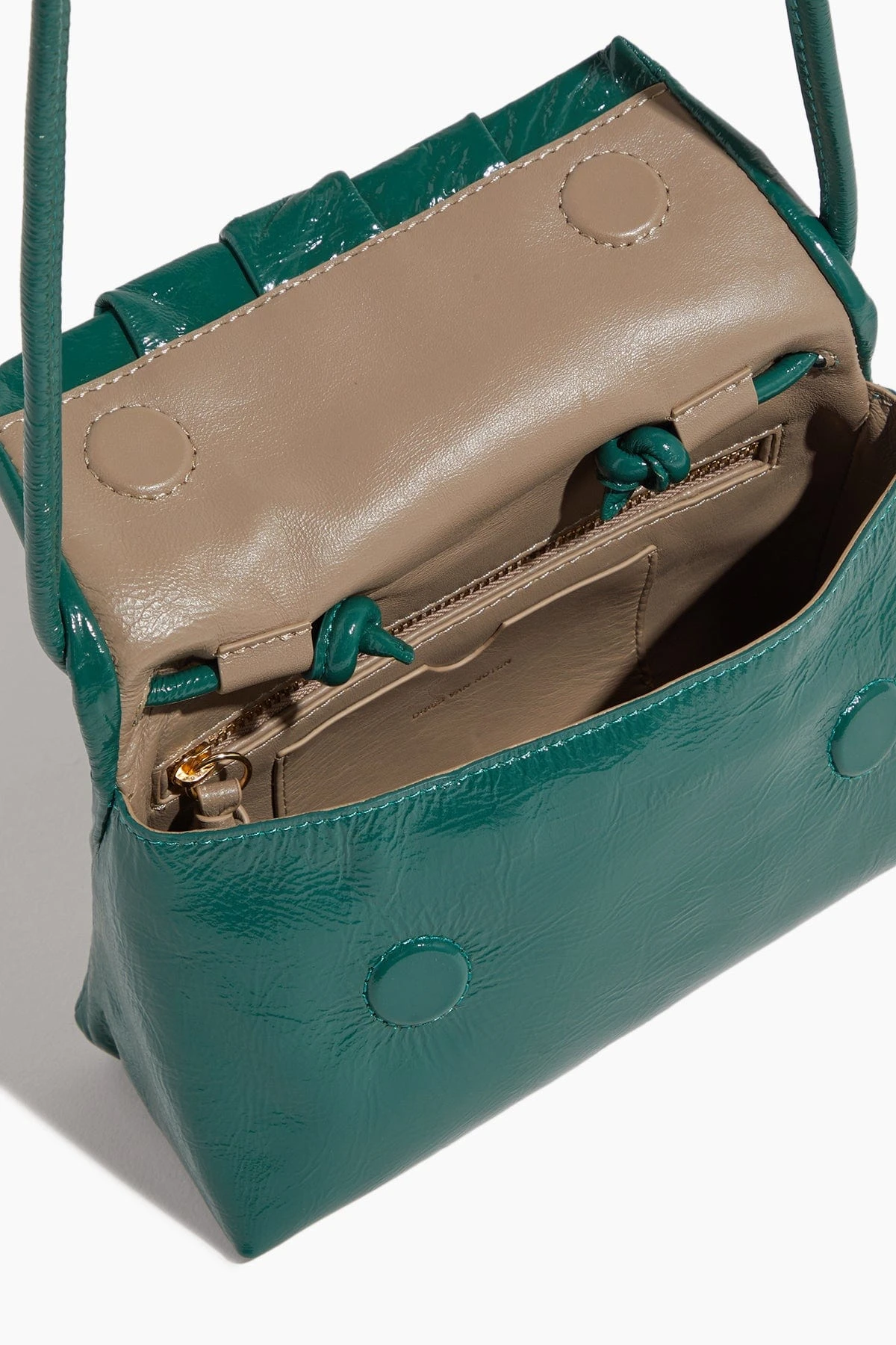 Dries Van Noten Mignon Bag In Petrol - Image 4