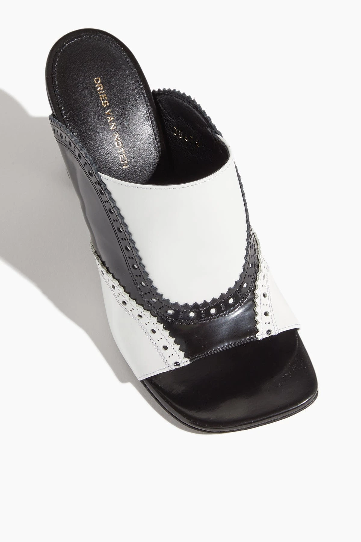 Dries Van Noten Mule In Black - Image 4