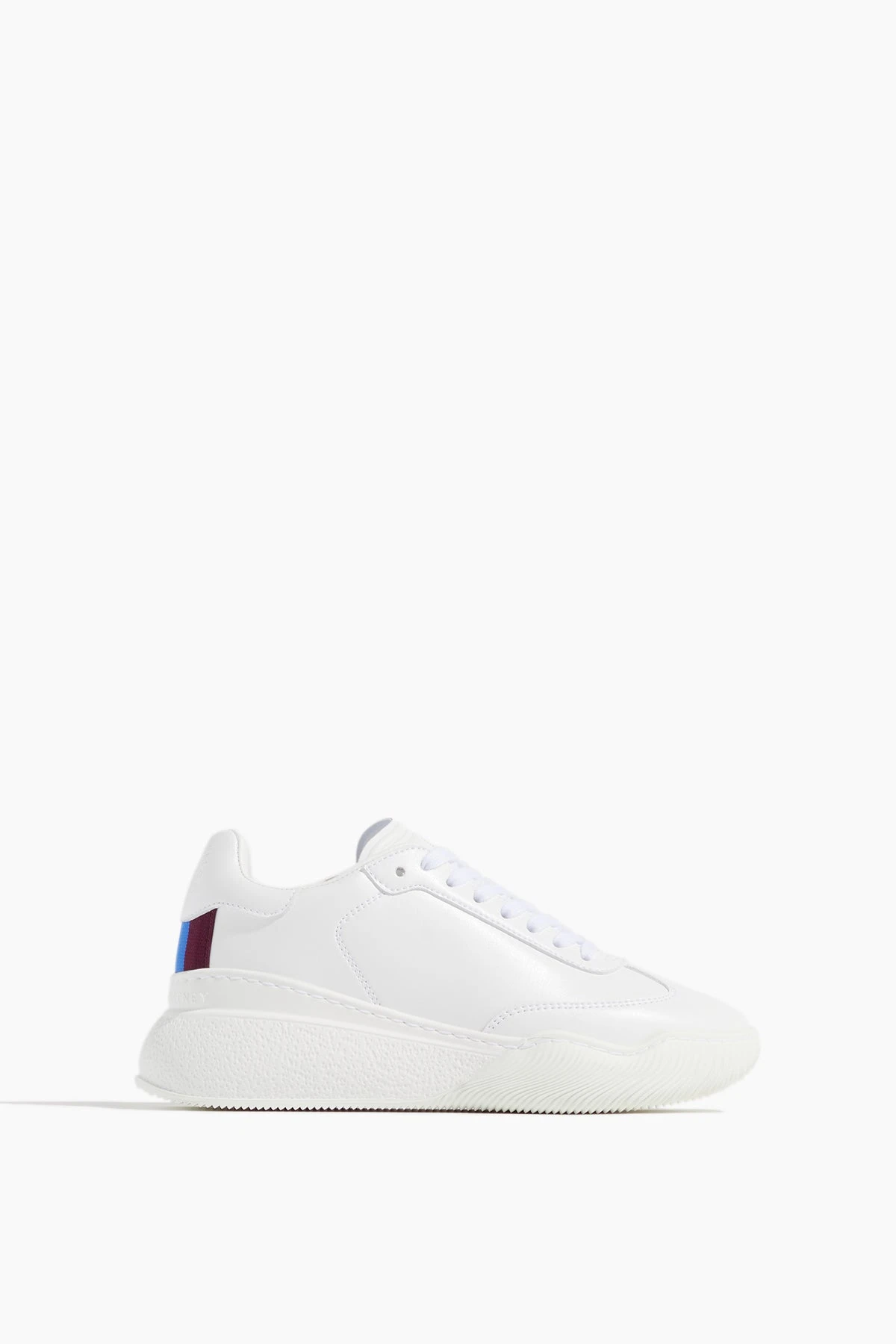 STELLA MCCARTNEY Loop Shiny Alter Nappa Sneaker In Ecru