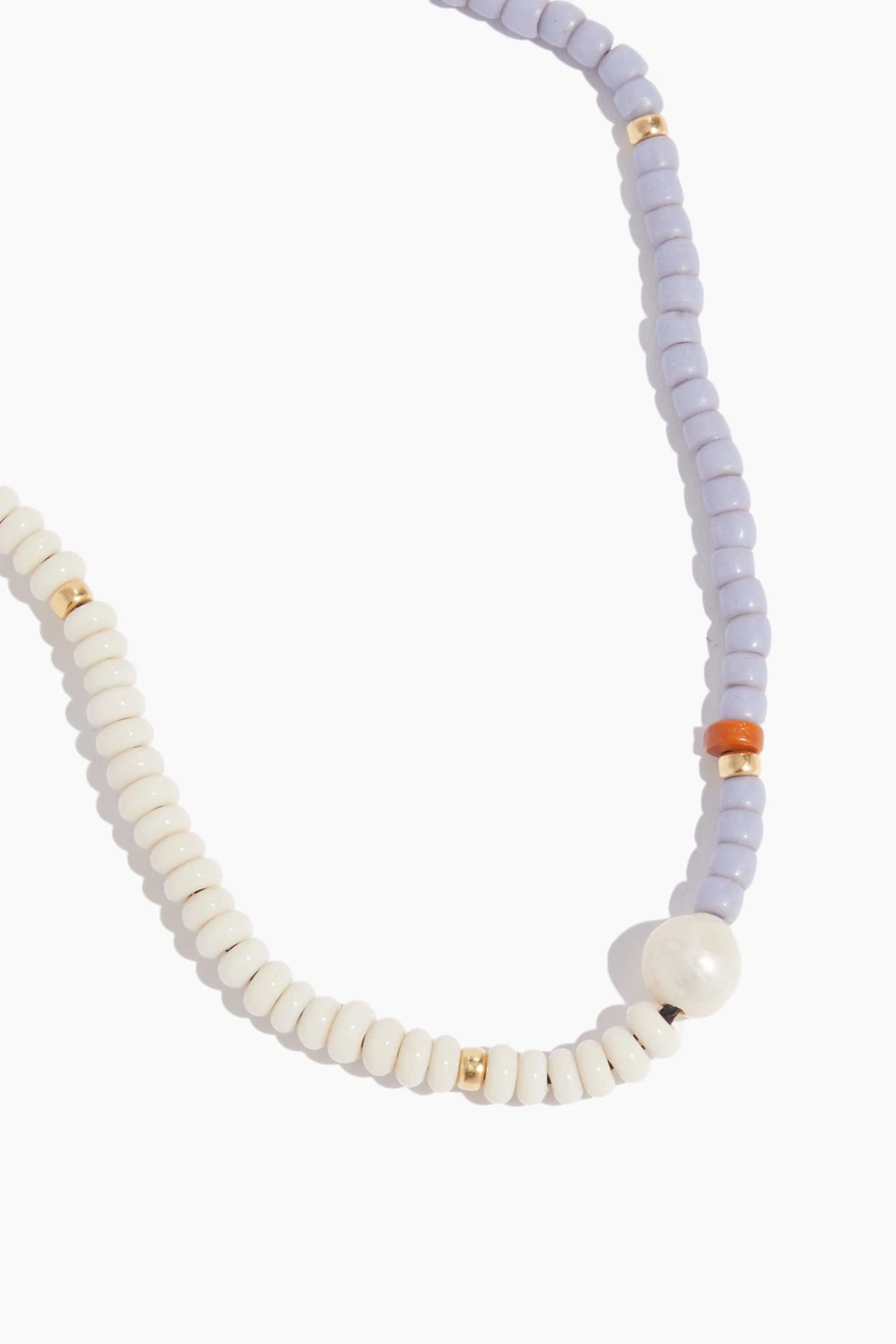 Alta Strand Necklace In Lilac