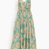 ULLA JOHNSON Valentina Dress In Calcite