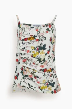 Paco Rabanne Tank Top In Ivory Rose Gard